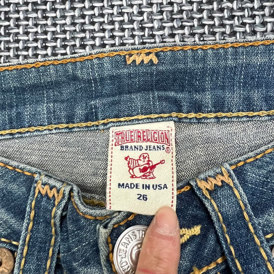 트루릴리전 빌리오티 데님팬츠 상품이미지2