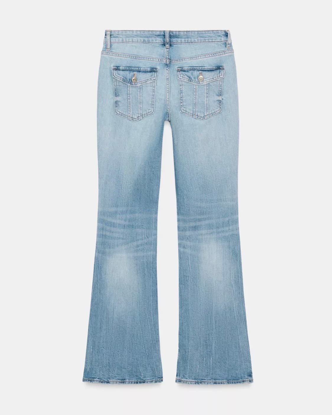 자라 로우라이즈 부츠컷 라이트블루 32 상품이미지2