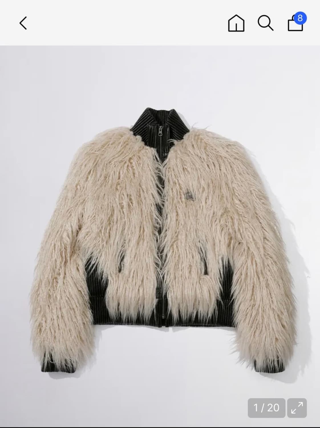 스컬프터 Faux Shearling Jacket  상품이미지1