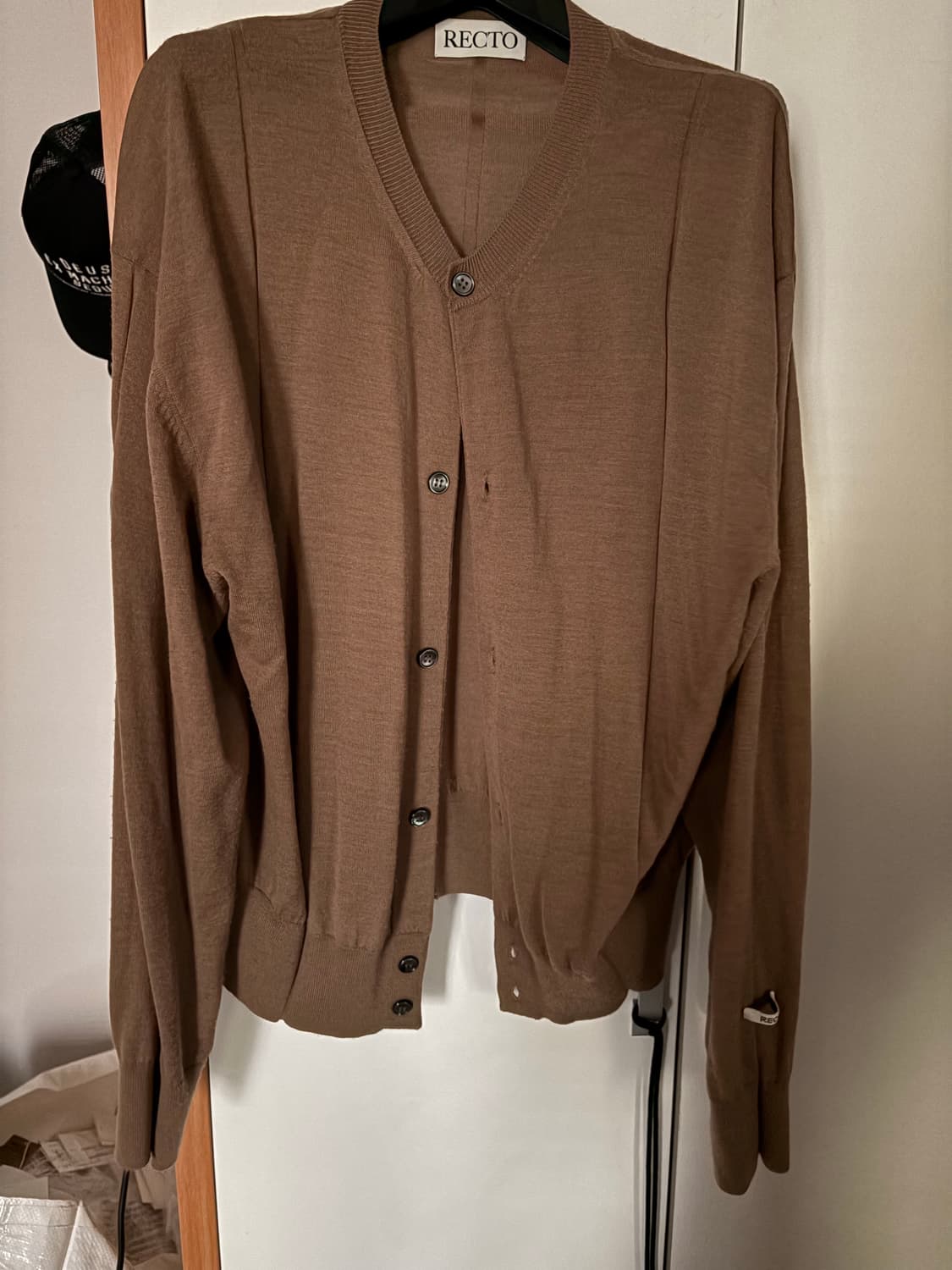 [L] 렉토 시어 니트 가디건 상품이미지3