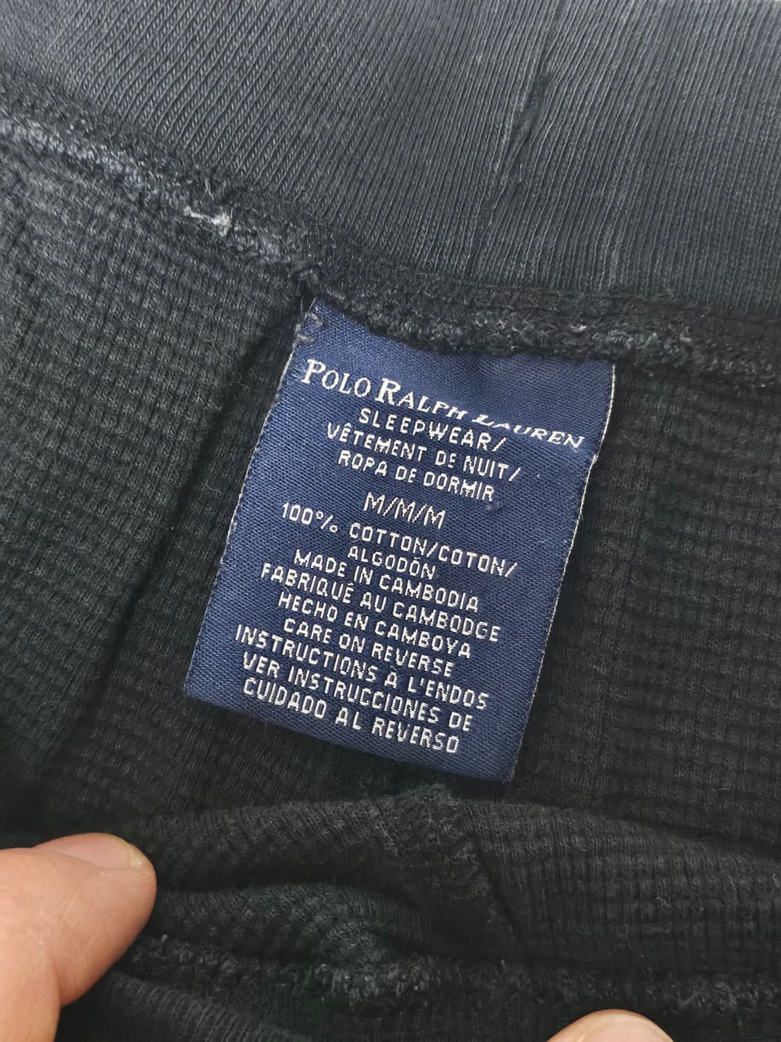 폴로랄프로렌 와플 스웻 하프 팬츠 반바지 M 상품이미지3