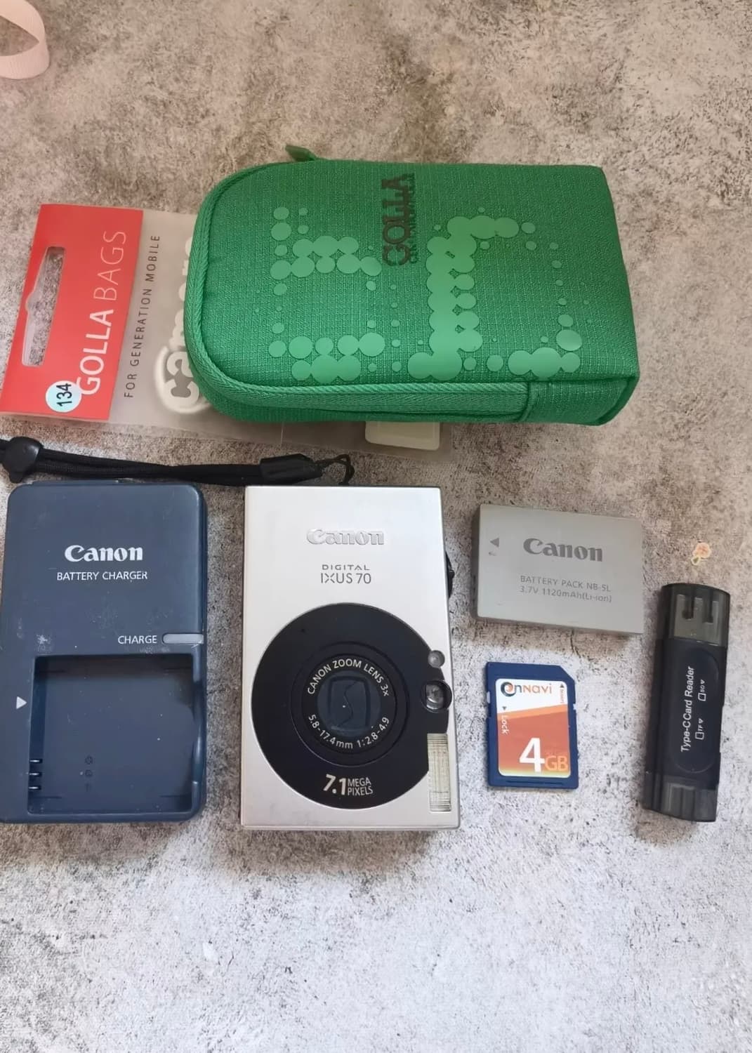 캐논 익서스 70 CANON IXUS 70 빈티지 디지털카메라 디카 상품이미지6