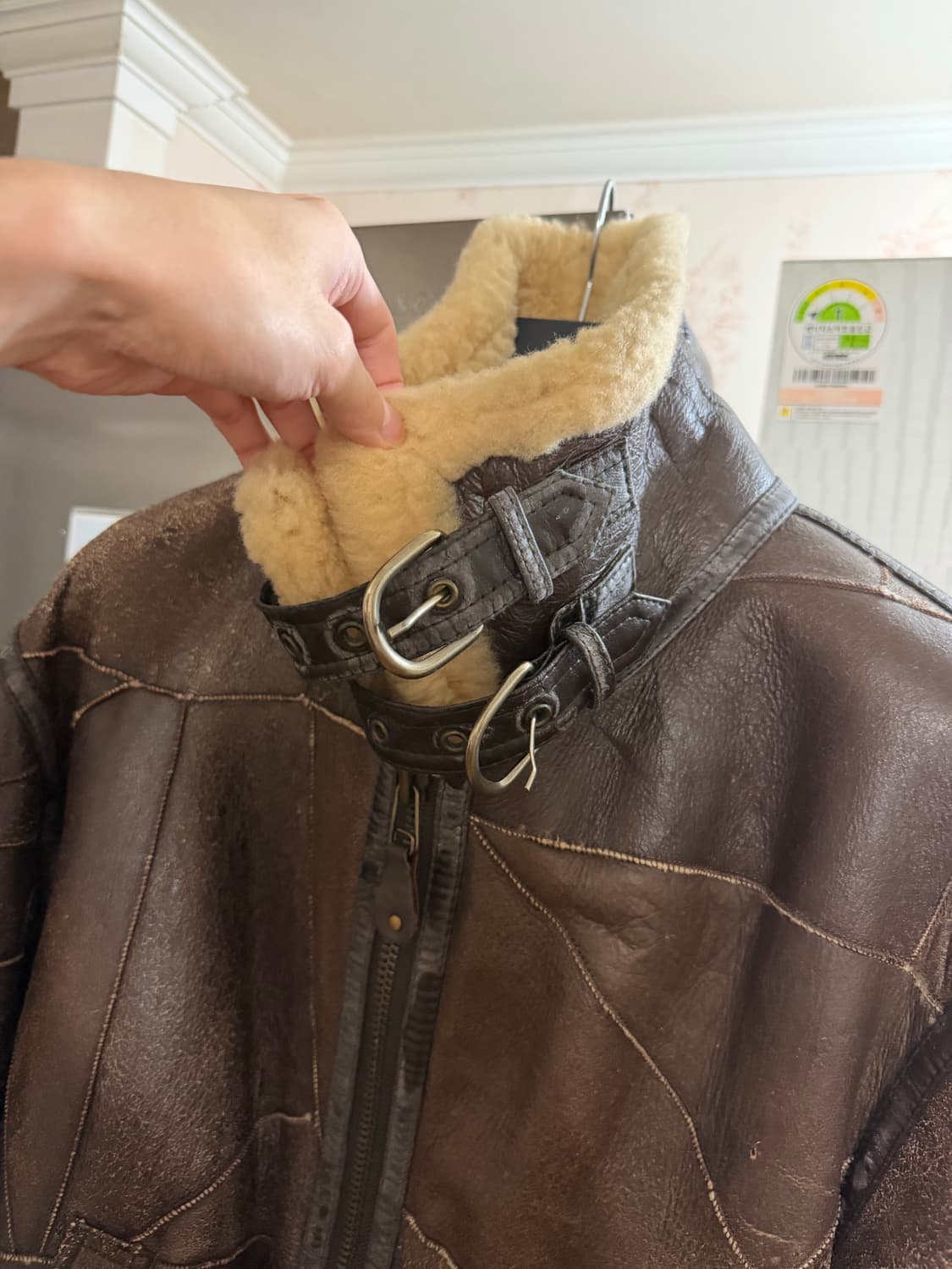 B-3 리얼 무스탕 L 상품이미지6