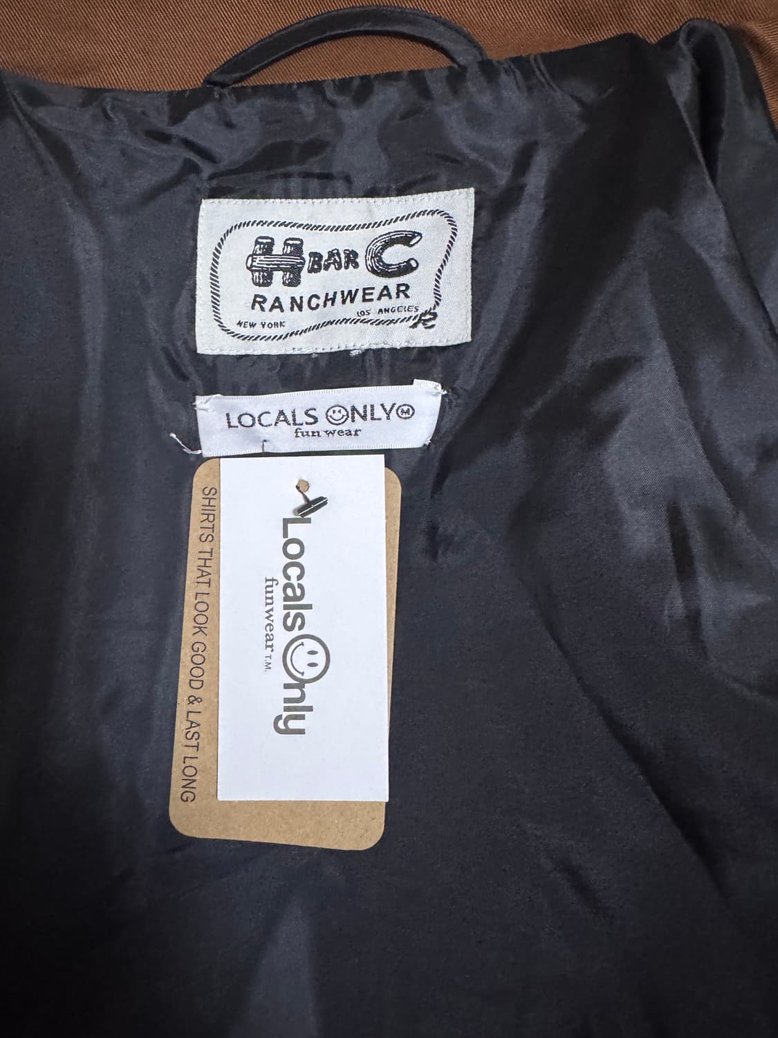 LOCALS ONLY 웨스턴 볼레로 자켓 브라운 상품이미지6