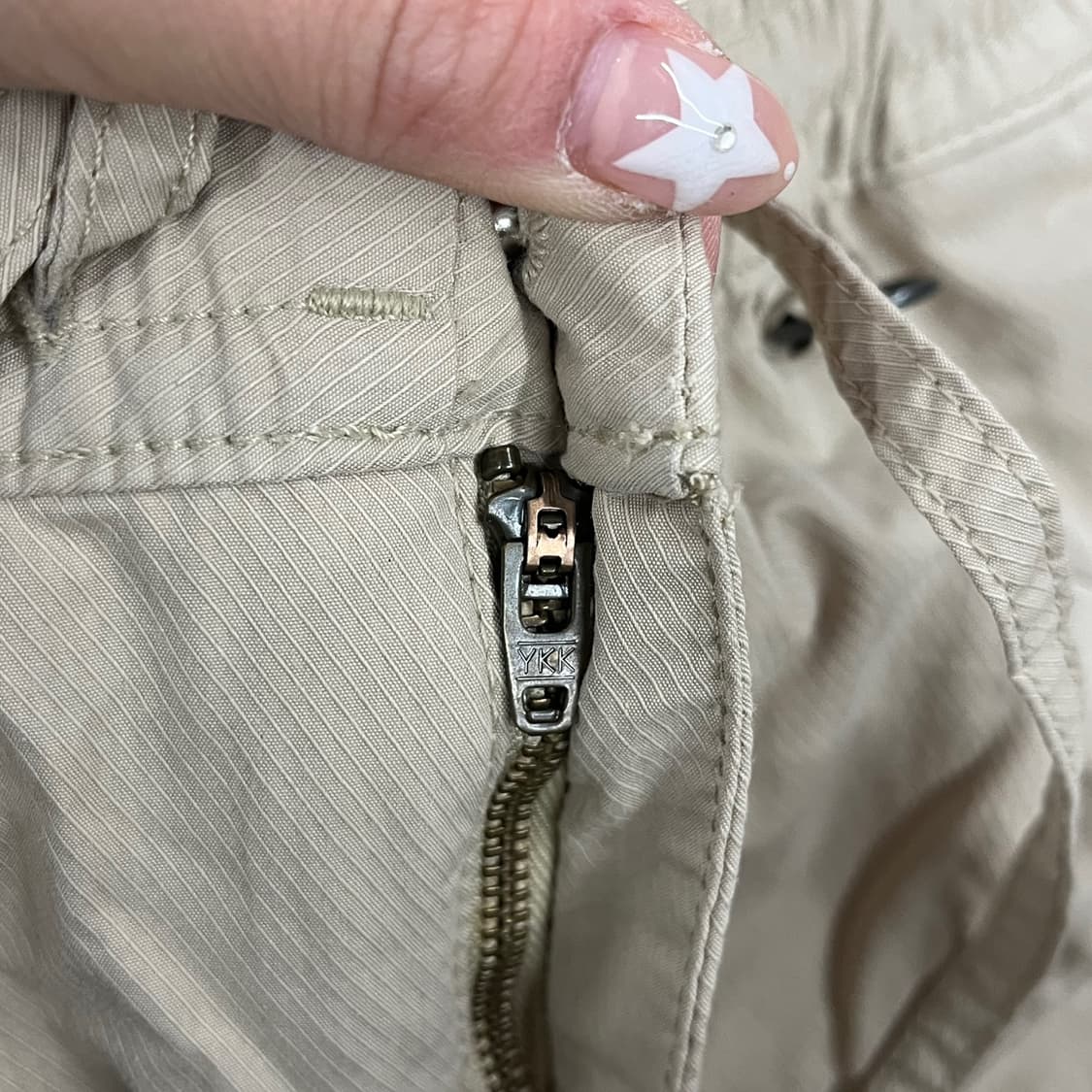 [정품/M] 리 베이지색 드로스트링 팬츠 b17 상품이미지7