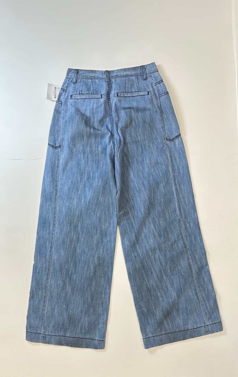 새상품)더일마 와이드 워싱 데님 s 상품이미지3