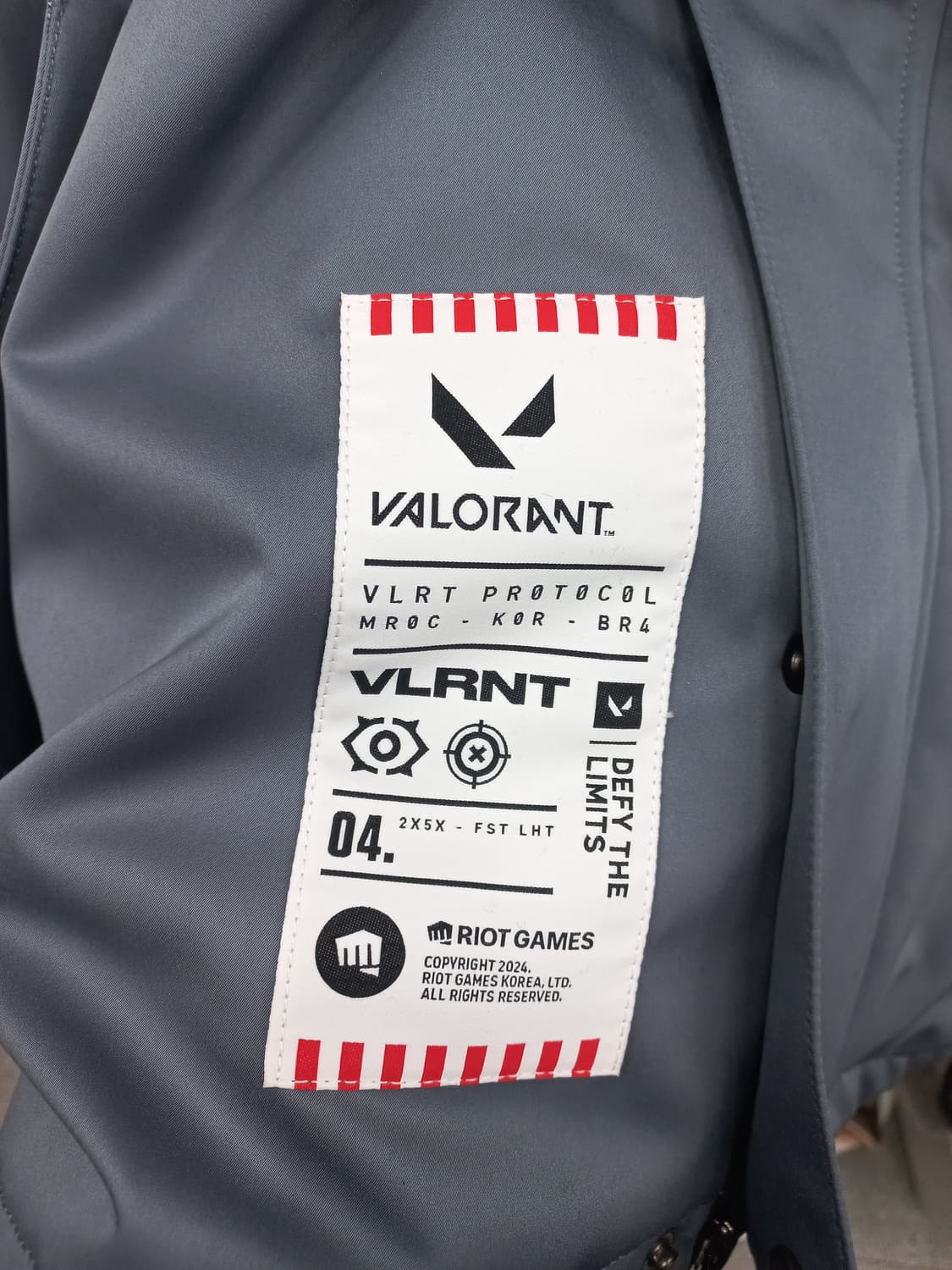 발로란트 후드 자켓 100 새제품 상품이미지2