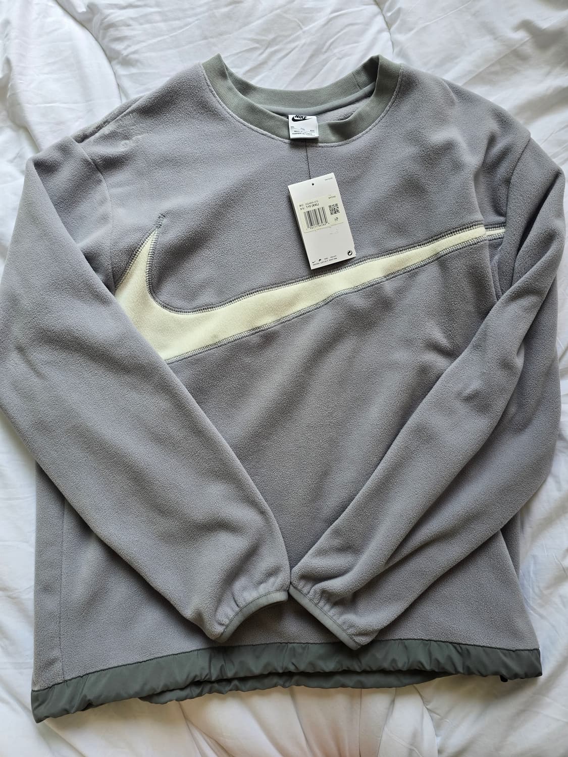 나이키 클럽 플러스 플리스 윈터라이즈드 맨투맨 상품이미지2