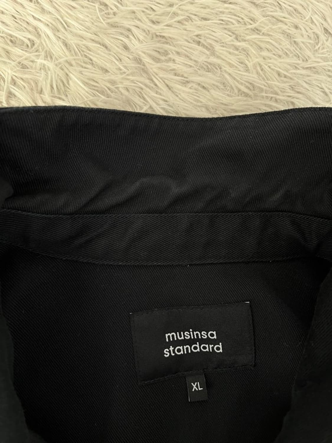 무신사스탠다드 흑청 트러커 자켓/#3508 상품이미지4