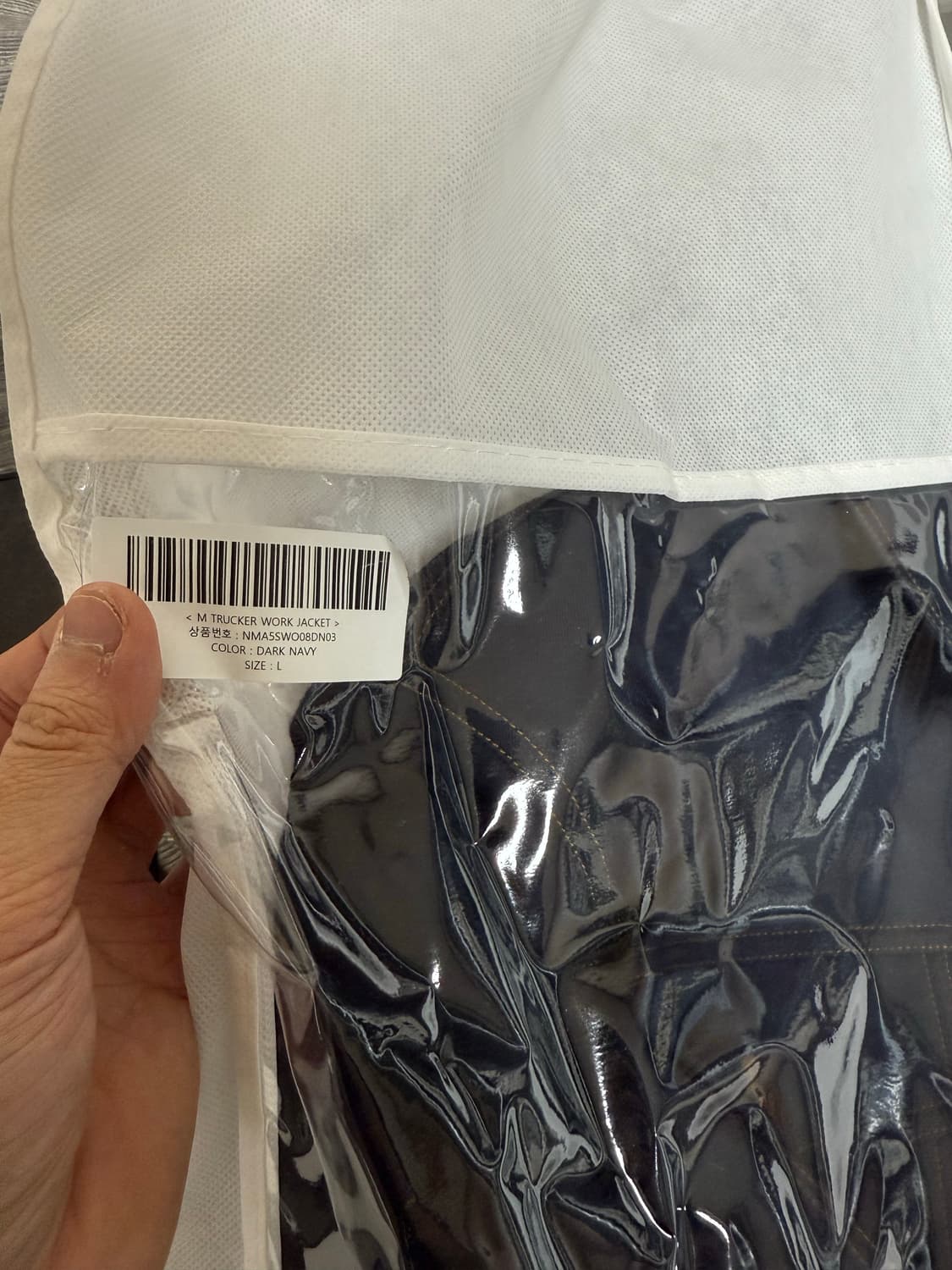 노이스 네이비 워크자켓 상태 최상 미시착 급처합니다 상품이미지3