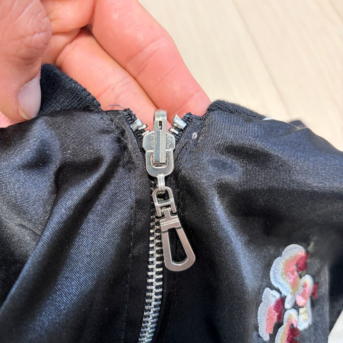 L) Stradivarius 리버시블 공작 플라워 스카잔 자켓 상품이미지6