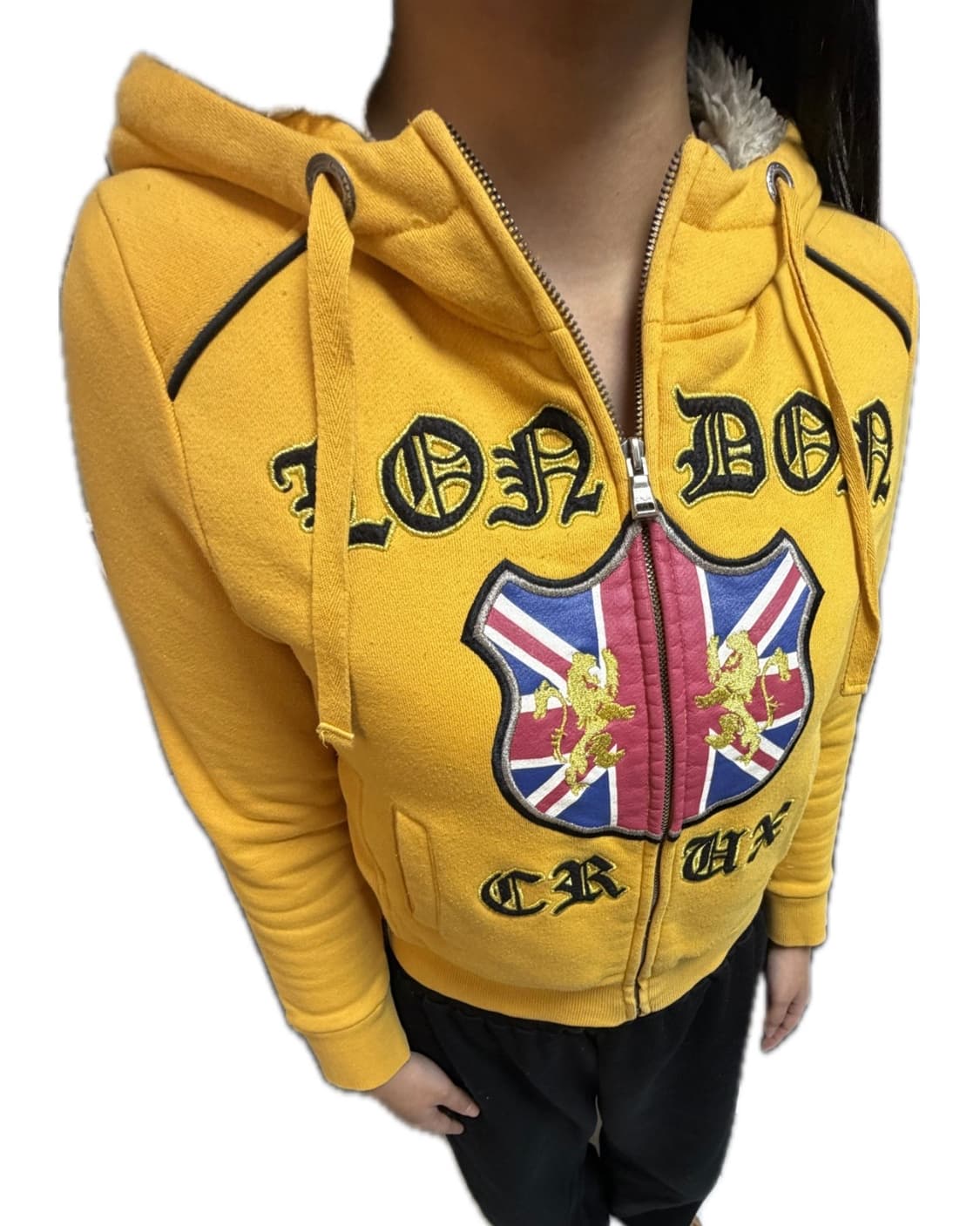 빈티지 런던 후드집업 85사이즈 상품이미지5