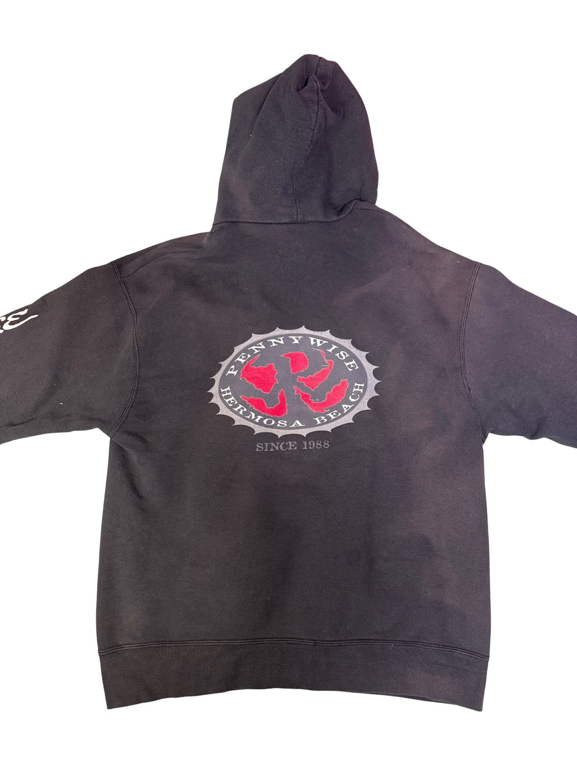 빈티지 8090s 밴드 페니와이즈 PENNYWISE 후드티 XL 상품이미지7