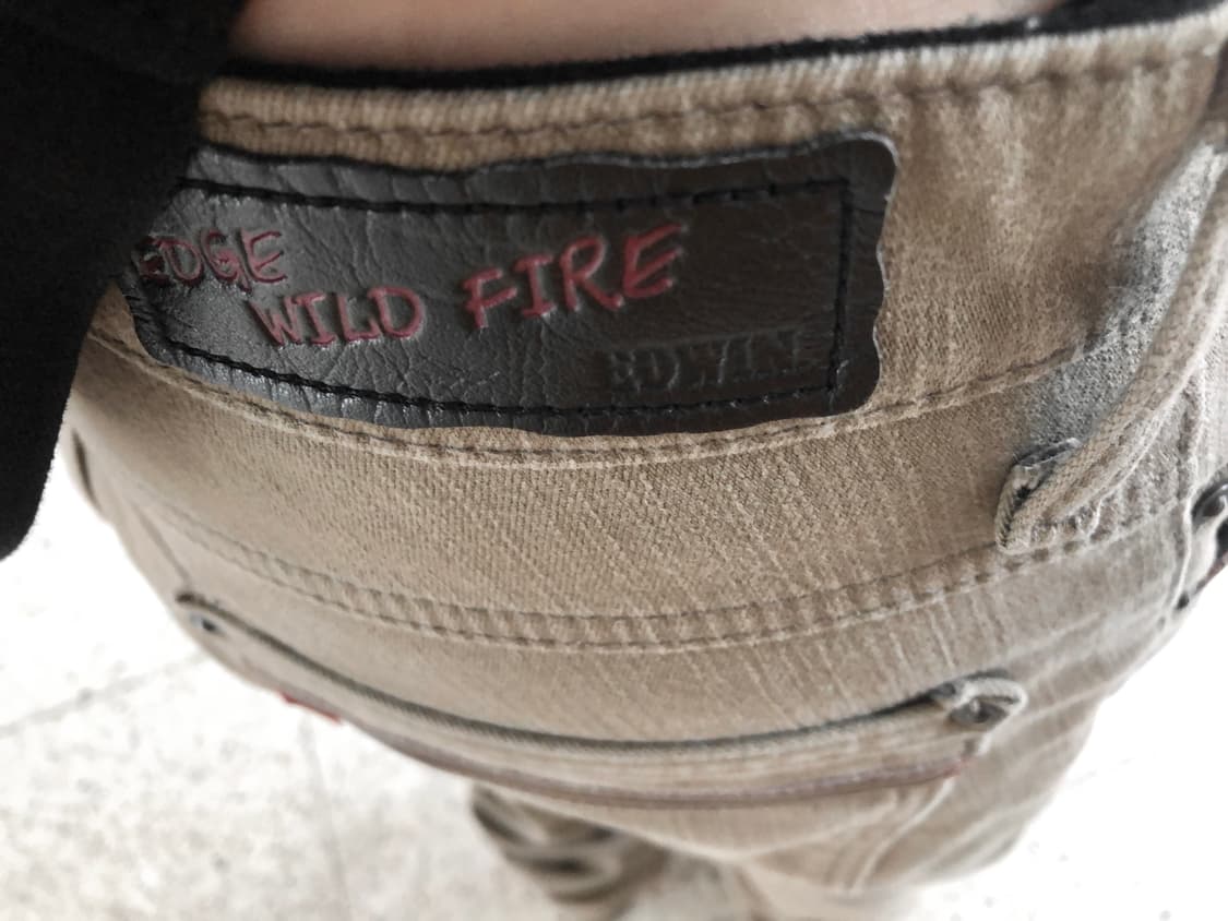 leather-trim pants 상품이미지5