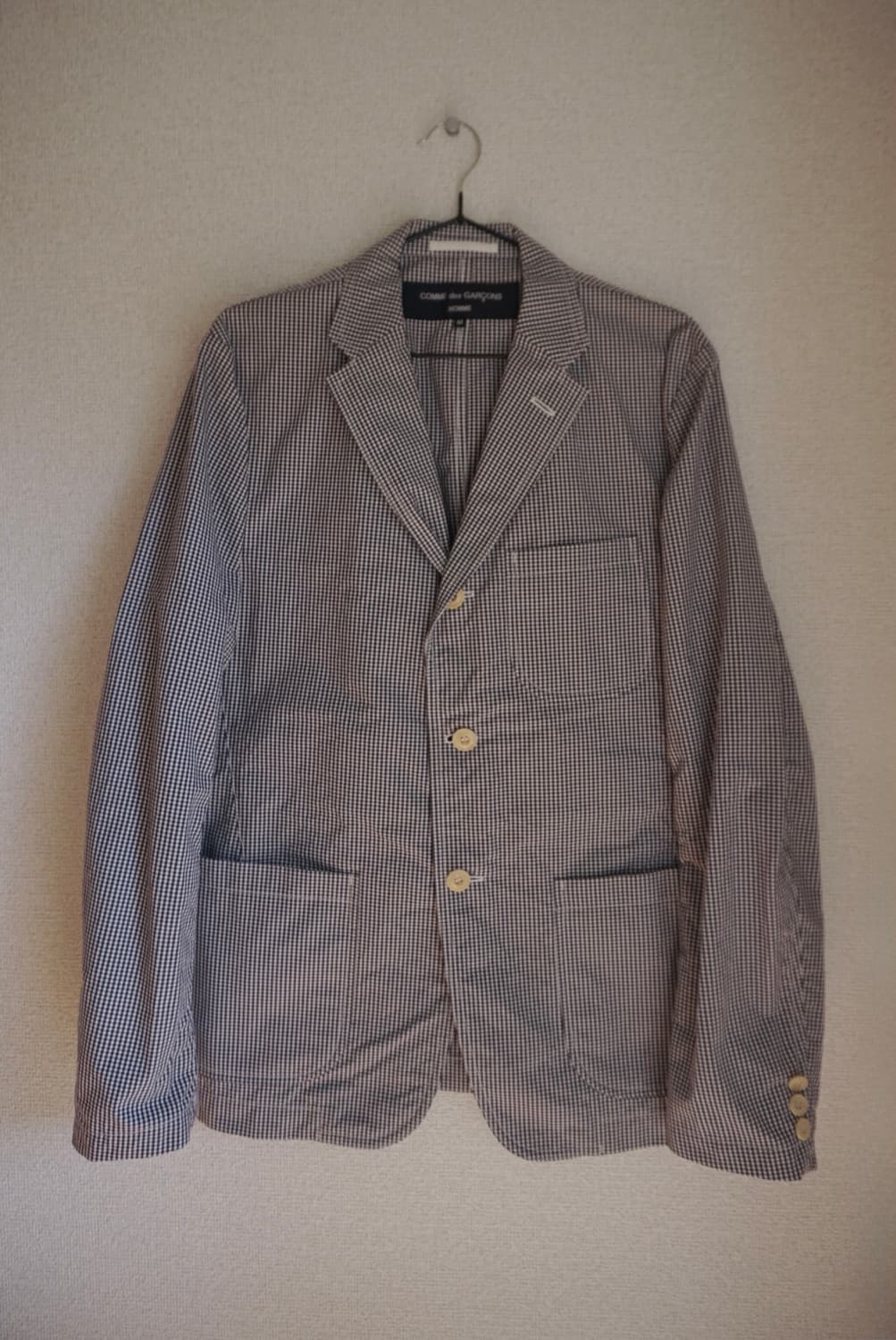 Comme des Garcons homme check jacket 상품이미지1