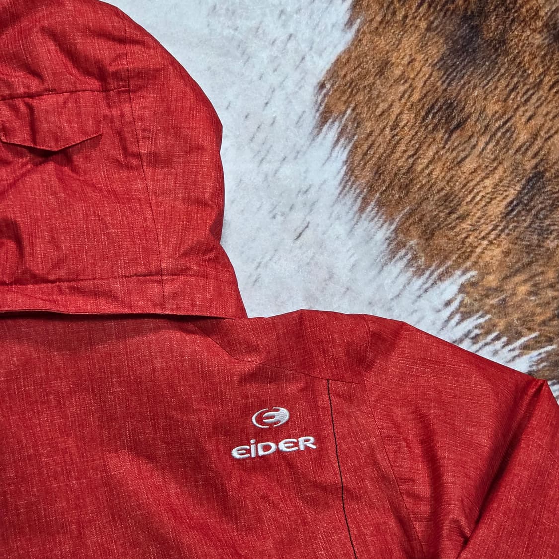 아이더 오렌지 스노우 점퍼 상품이미지5