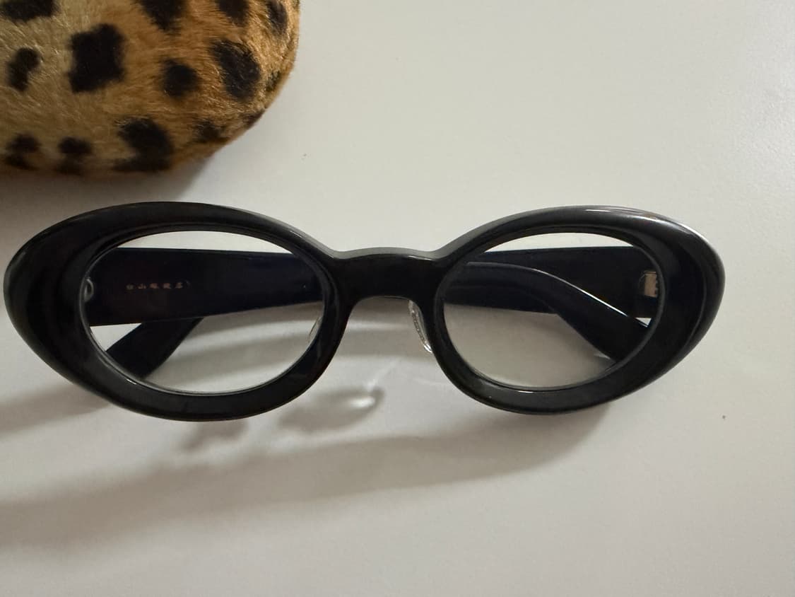 백산안경 burn 블랙 기리보이 안경 팝니다 상품이미지2