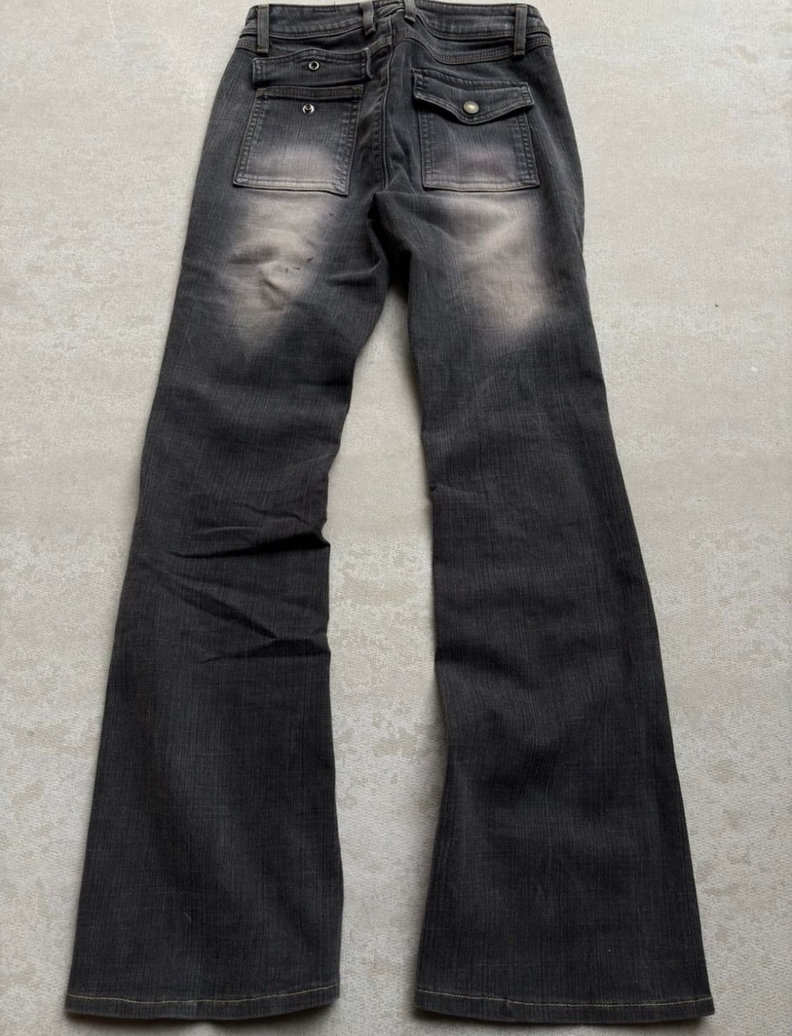 BRAPPERS 레이스업 플레어진 상품이미지4