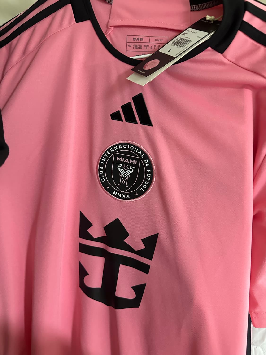[새제품]아디다스 인터 마이애미 홈 저지 메시 L (정가 14.9만) 상품이미지6