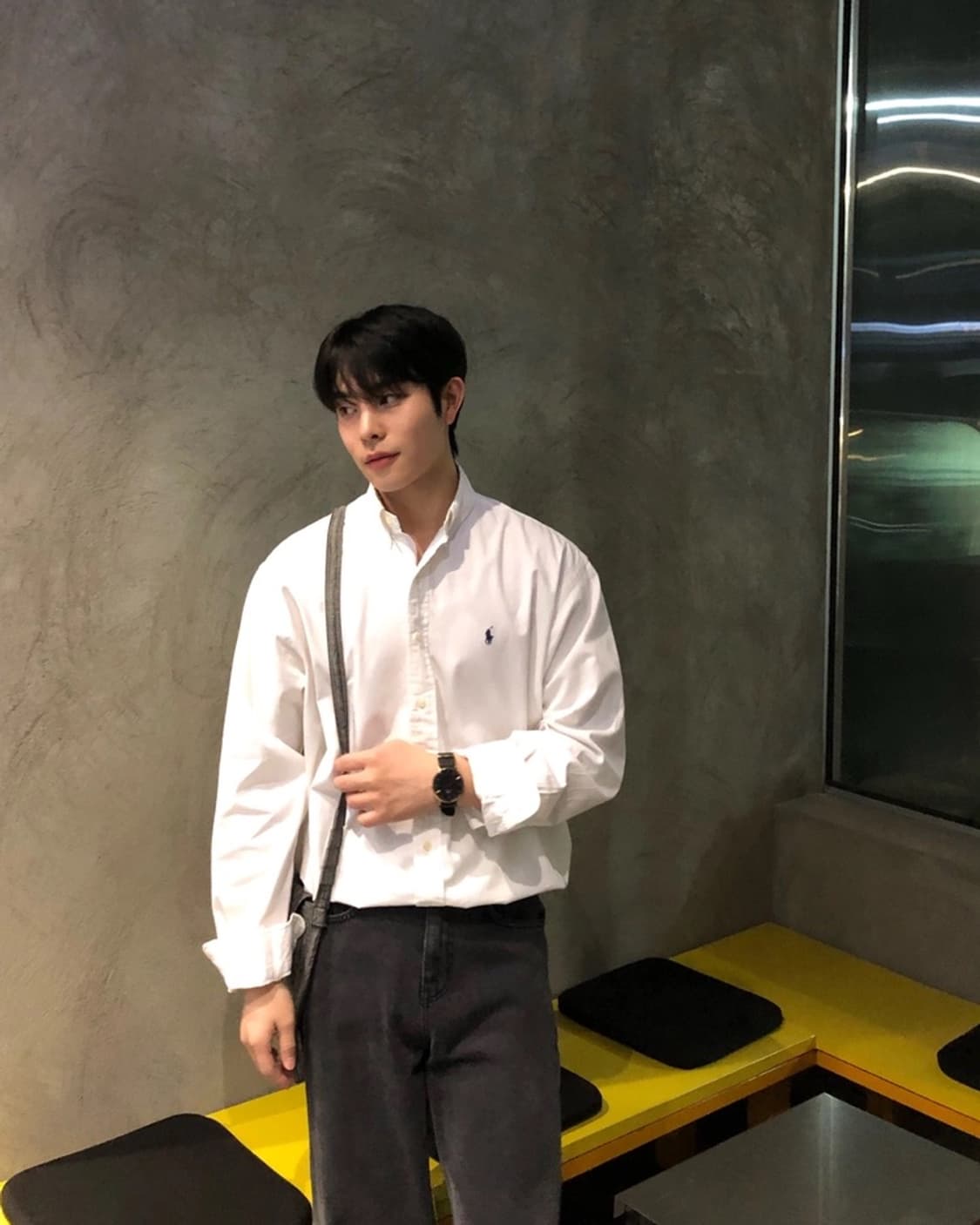 폴로 정품 화이트 셔츠 상품이미지1