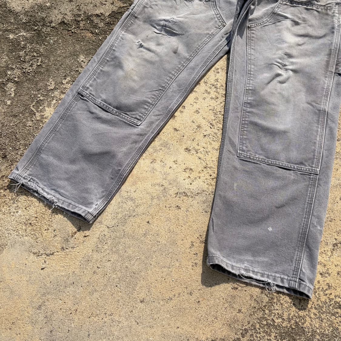 00s 칼하트 빈티지 B136 더블니 카펜터 워크팬츠 32x30 상품이미지3