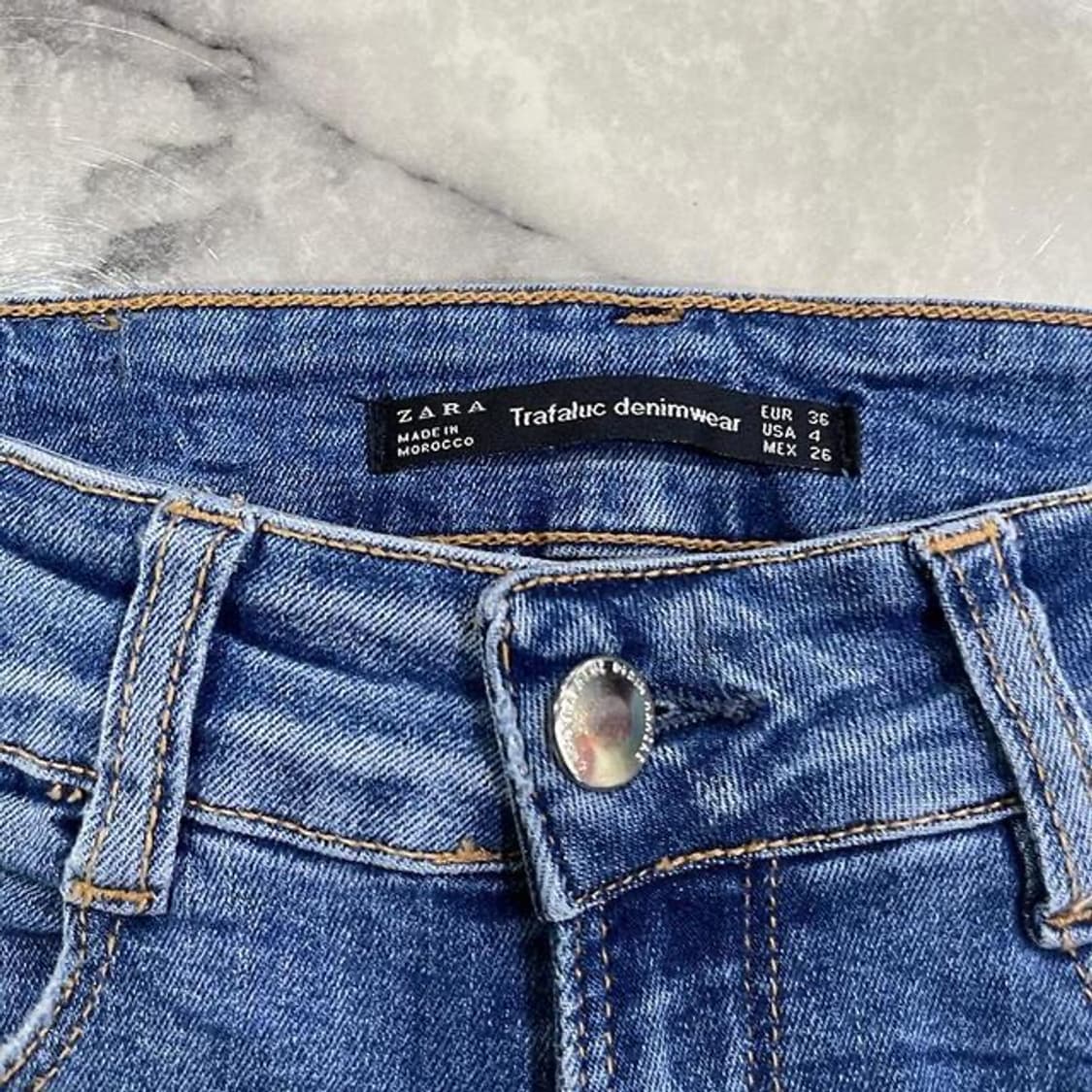자라 트라파룩 사이드라인 하프 데님 (26)  상품이미지4