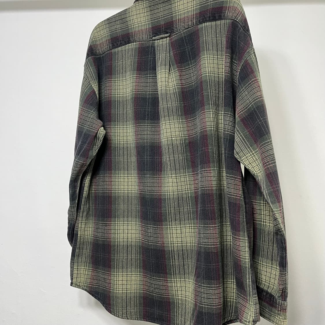 90s HEAVY COTTON FLANNEL 헤비코튼 플란넬 셔츠 상품이미지8