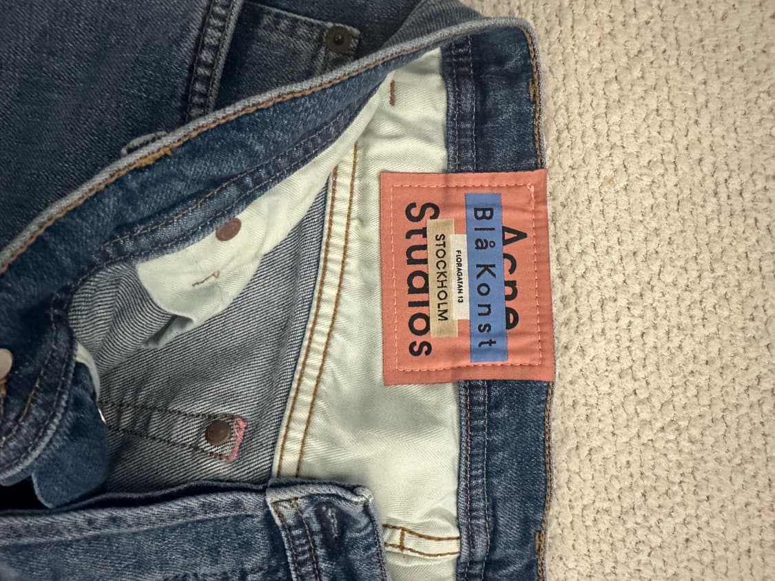 [새상품/이태리제] 아크네 스튜디오 리버 미드블루 29사이즈 (블로콘스트 상품이미지3