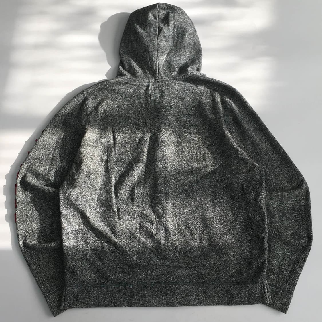 홀리스터 y2k 올드스쿨 그레이 후드집업 희귀져지(XL) 상품이미지4