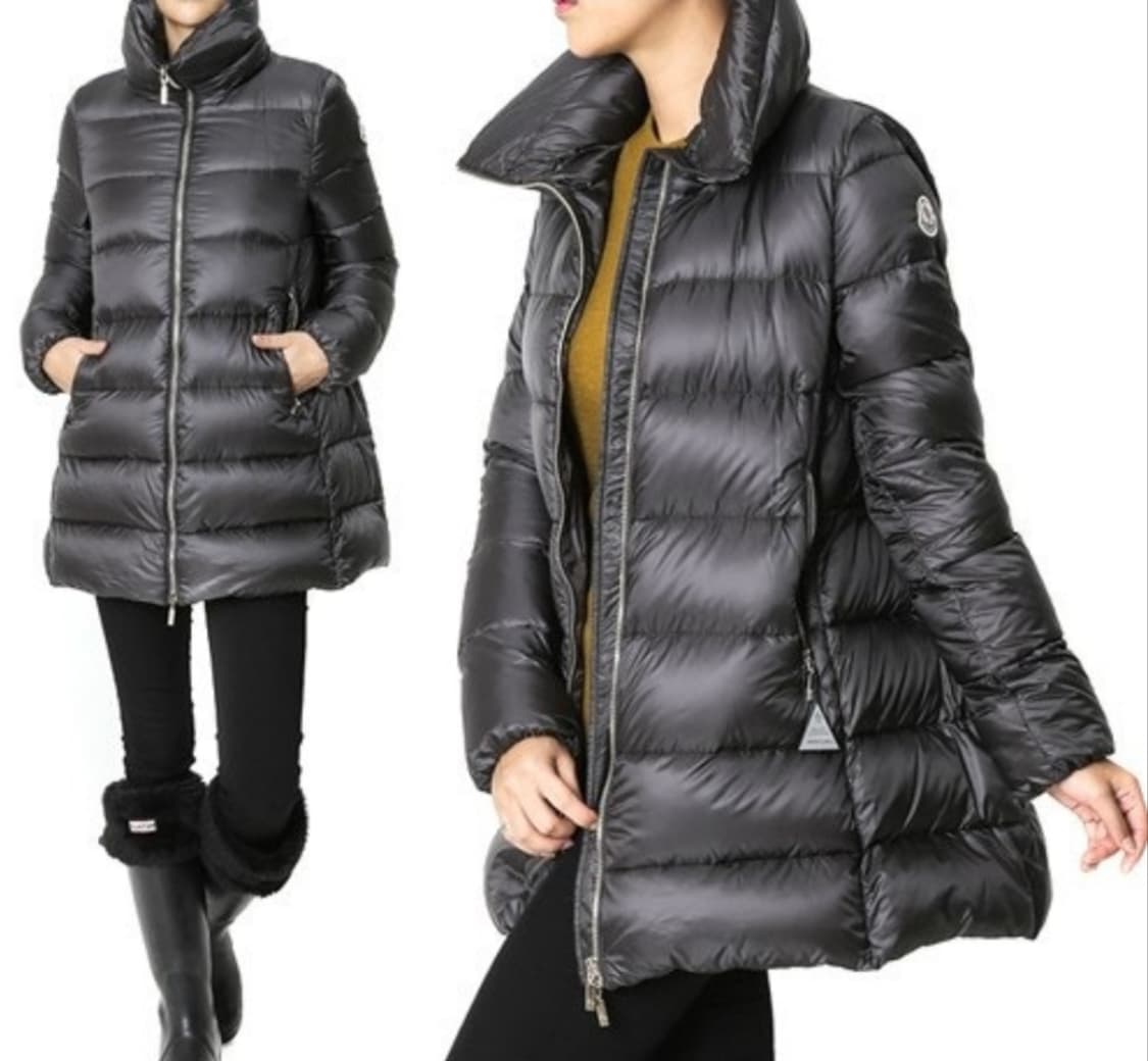 [55~66/정품] 몽클레어 토르신 여성패딩 블랙 상품이미지9