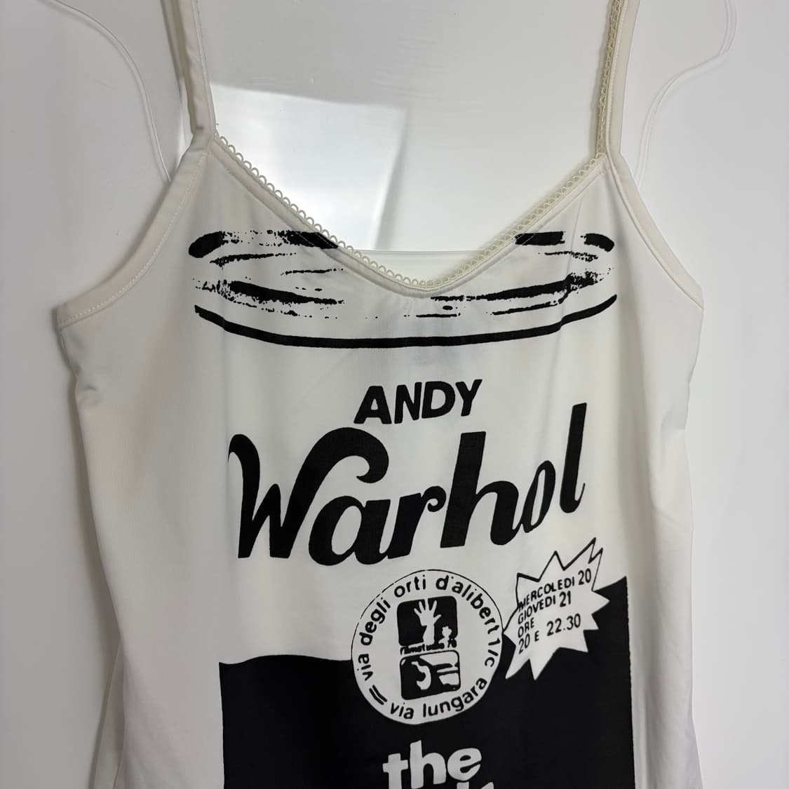 히스테릭글래머 앤디워홀 슬리브리스 나시 민소매 티셔츠 상품이미지3