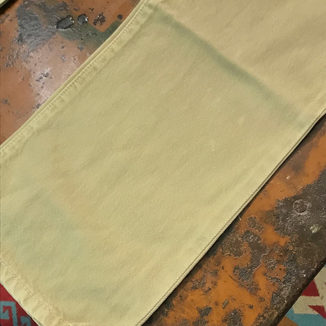 리바이스 501 베이지 데님 팬츠 청바지 허리 29 사이즈 상품이미지5