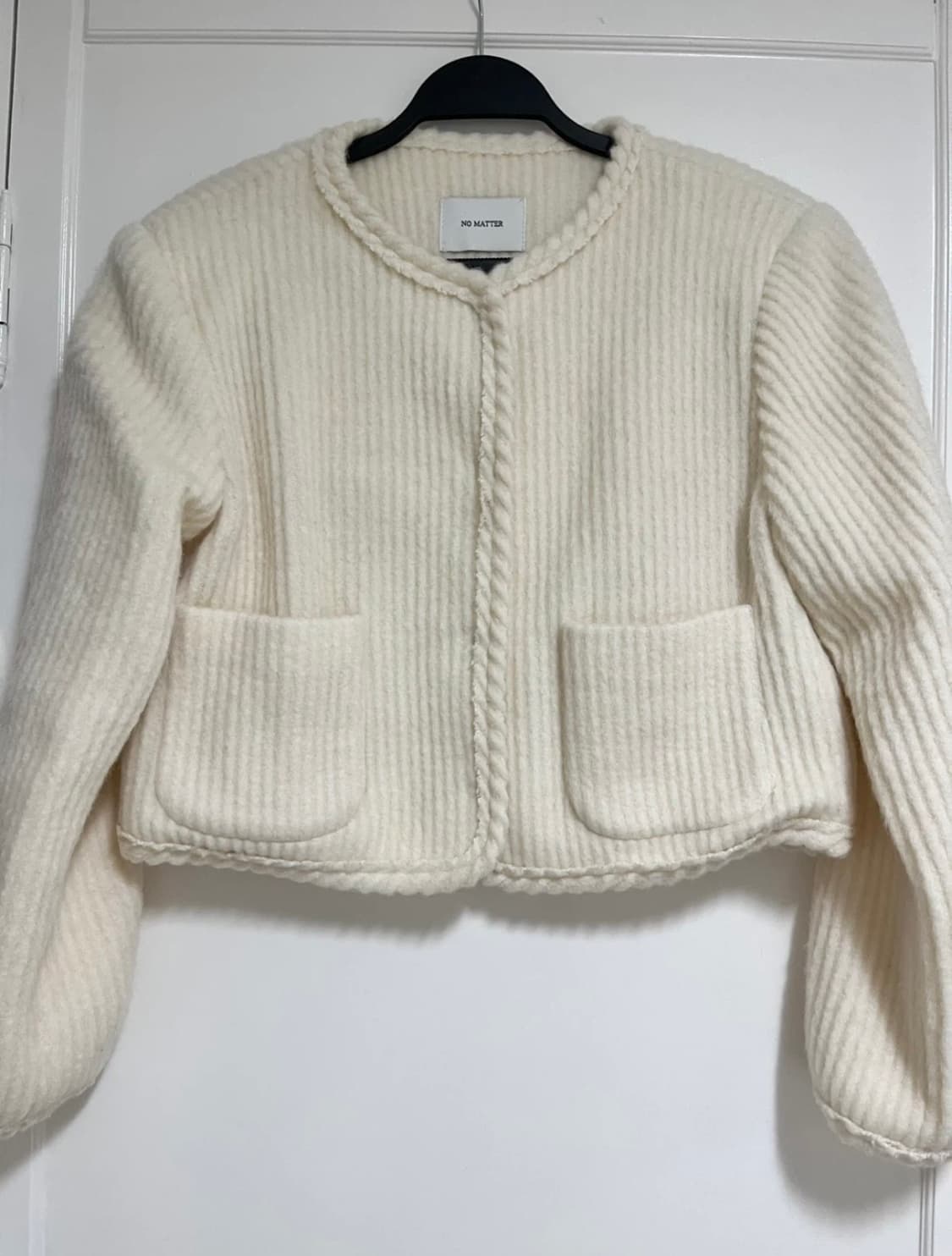 리브아워 허그 울 자켓 상품이미지6