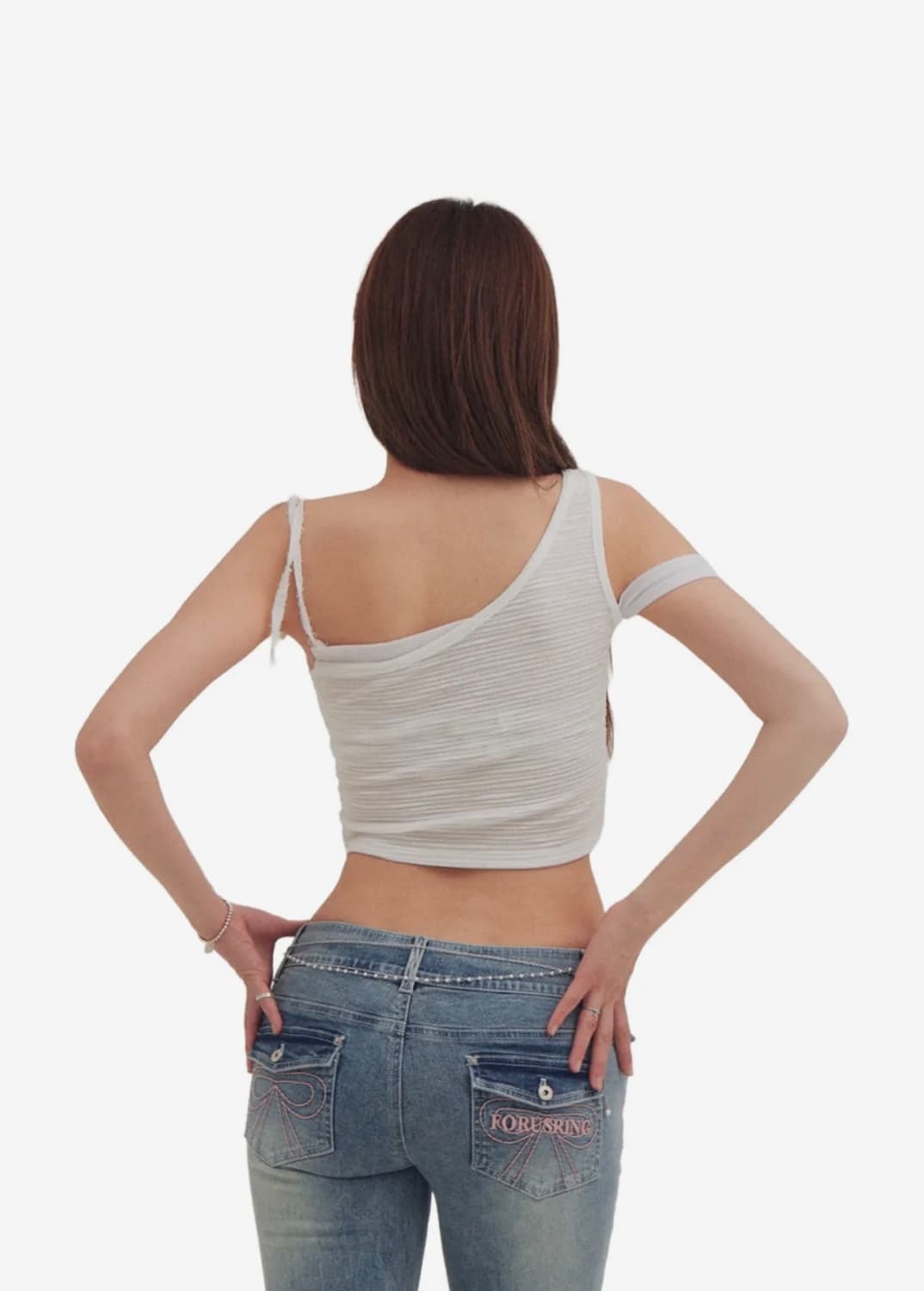 (택달린 새상품)포어링 보니탑 나시 m 상품이미지5