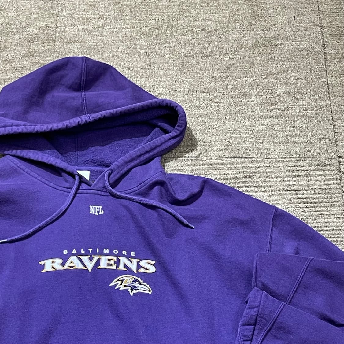 NFL 볼티모어 레이븐스 로고 후드티 상품이미지4