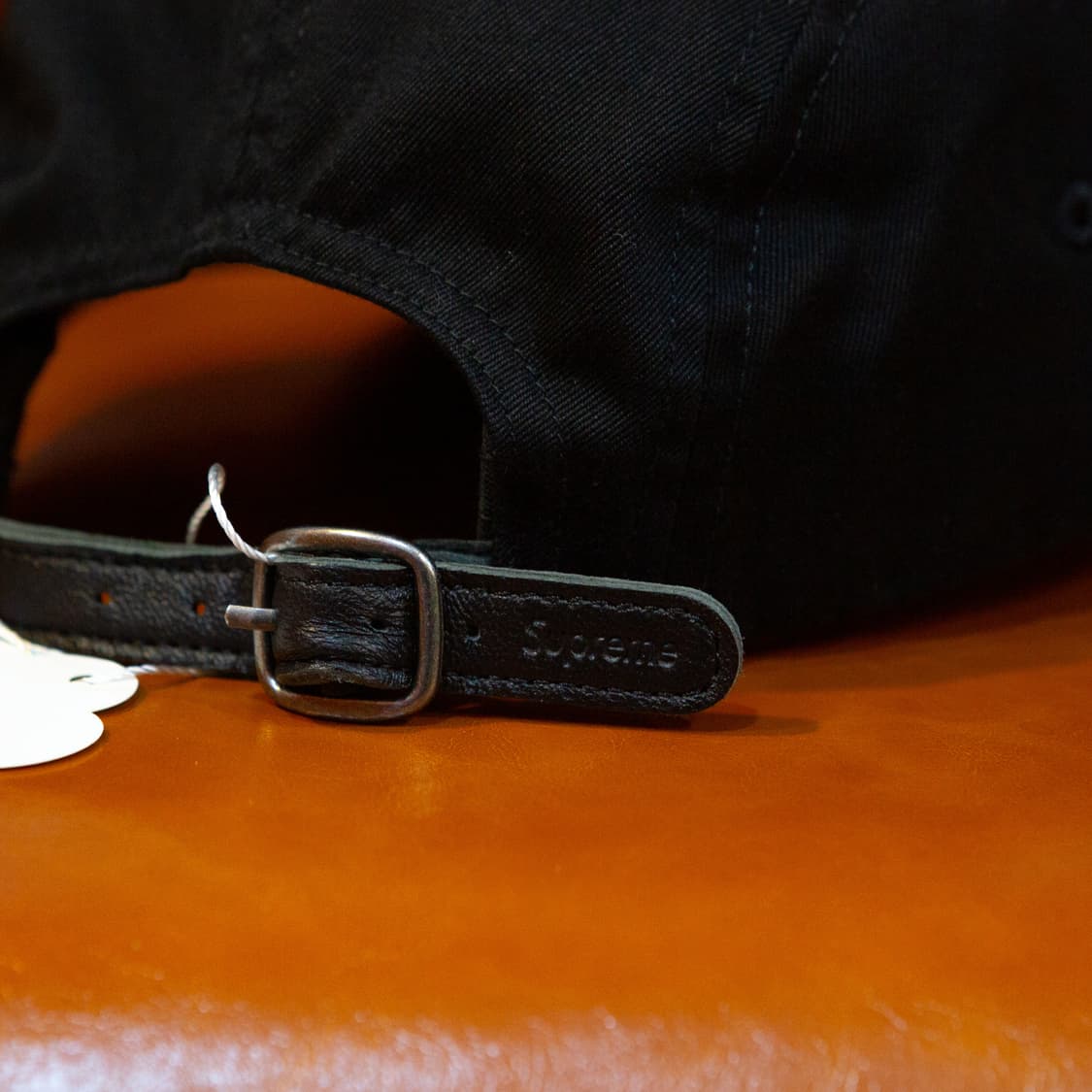 슈프림 박스로고 캠프캡 블랙 상품이미지3