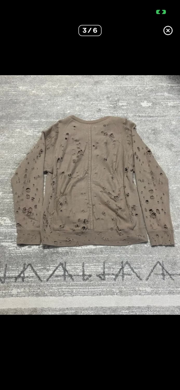 솔로이스트 그런지 맨투맨 상품이미지3