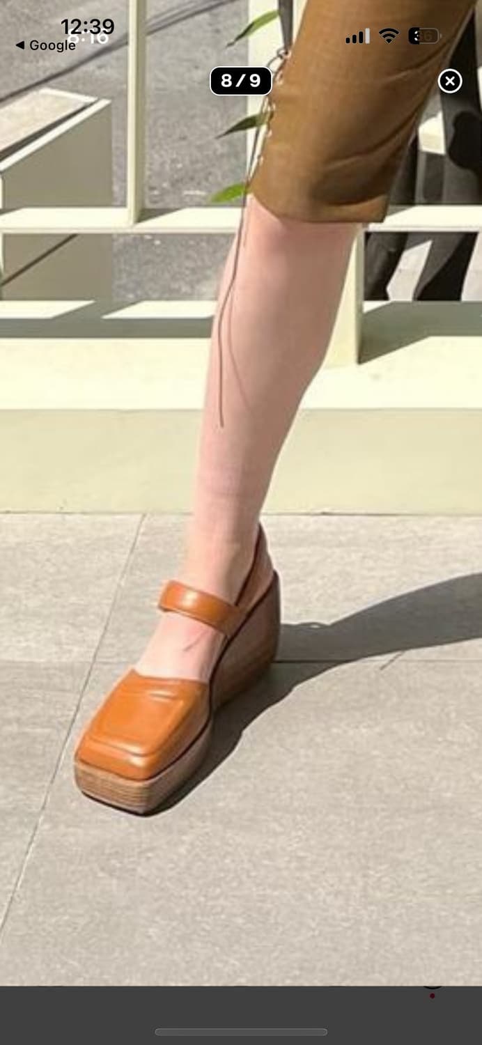 오소이 90‘s 스트랩힐 245 블랙 상품이미지2