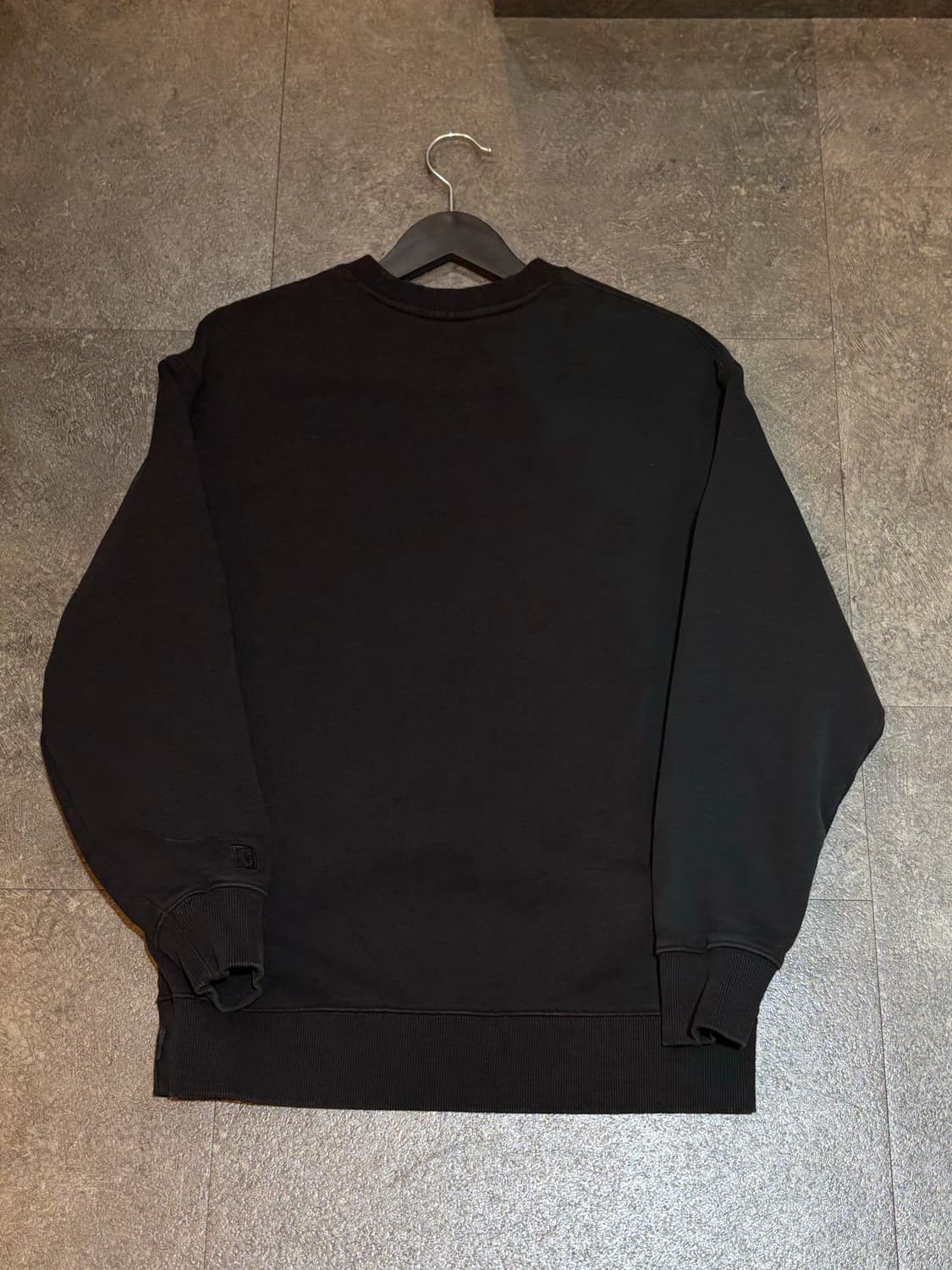 커버낫 맨투맨 블랙 S사이즈 상품이미지3