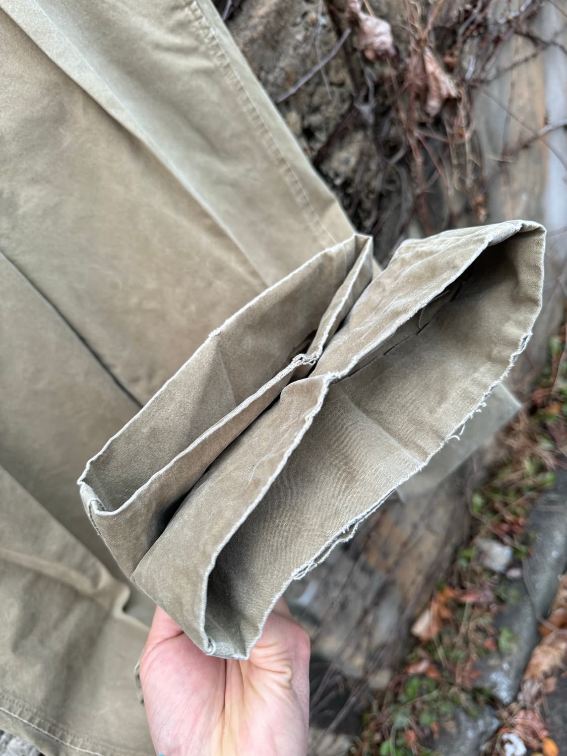 80~90s rrl 폴로 컨트리 스포츠맨 왁스코튼 치노 팬츠 34 상품이미지9