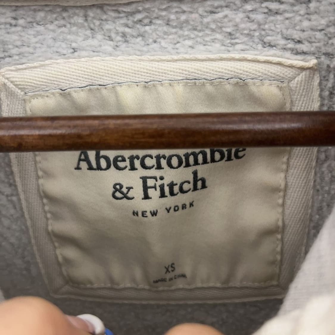 아베크롬비 Y2K 올드스쿨 빈티지 약기모 후드티 XS C07899 상품이미지5