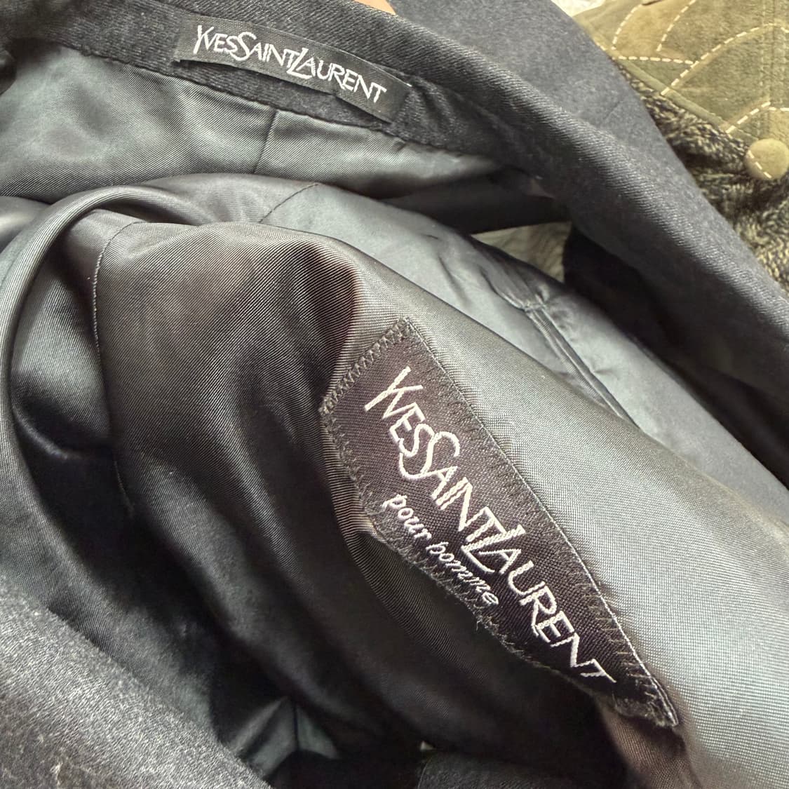 입생로랑 모직 블레이저 자켓 상품이미지7