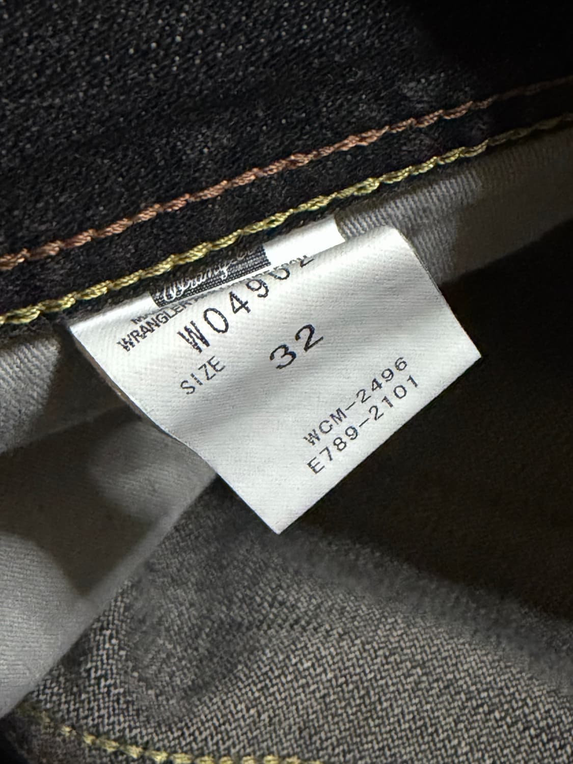 Wrangler 랭글러 재팬 셀비지 데님 상품이미지10