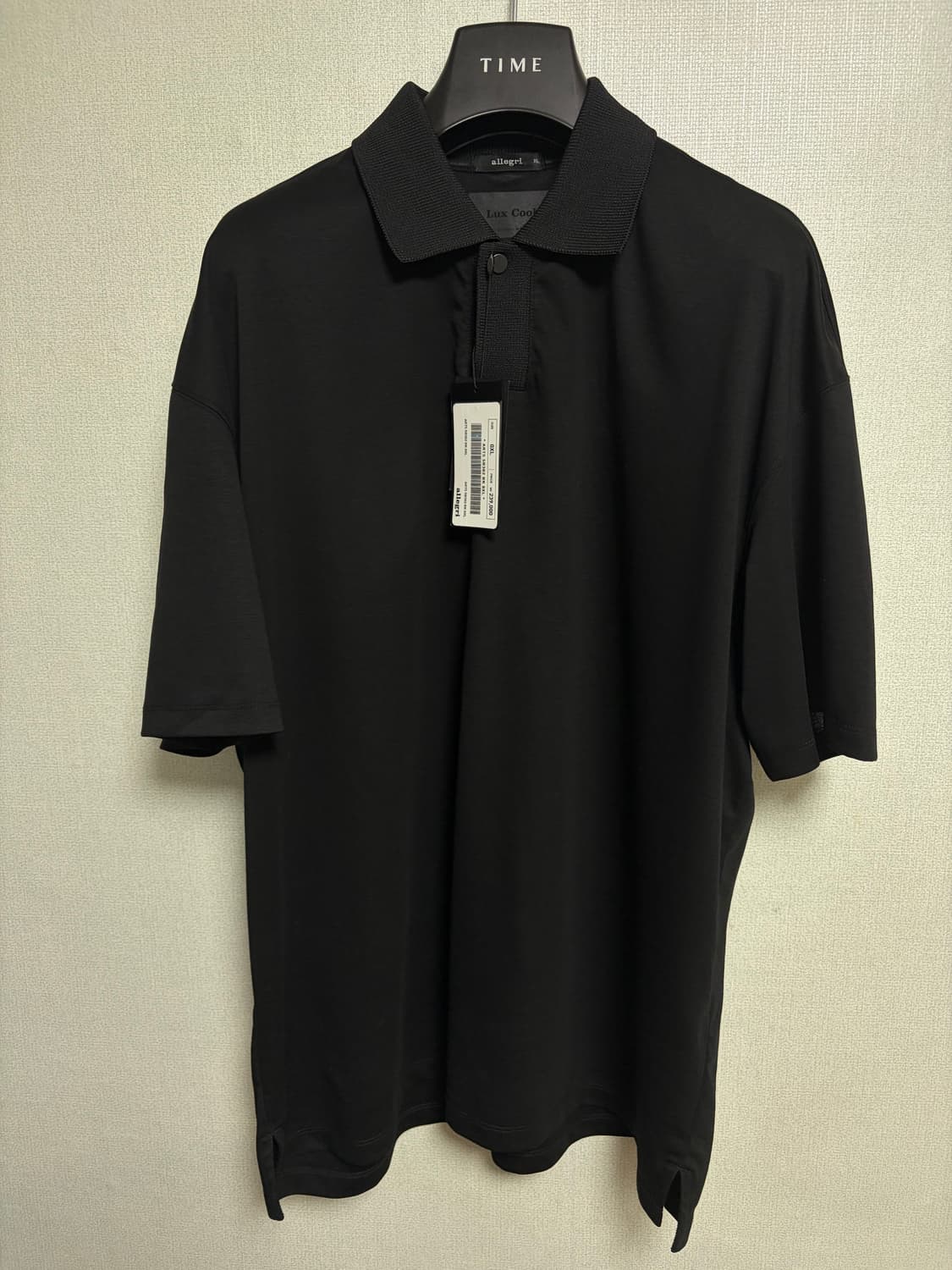 [110]알레그리 럭스쿨 세미오버 카라티 블랙 새상품 상품이미지3