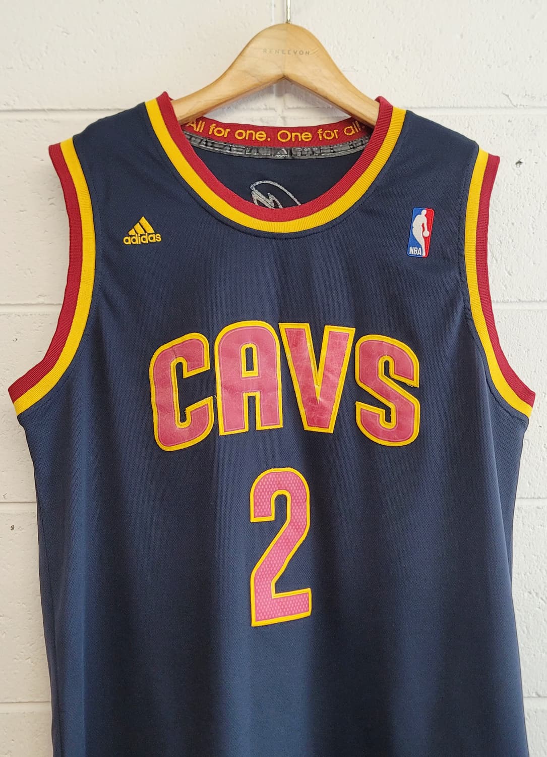 아디다스 NBA 클리블랜드 캐벌리어스(No.2 카이리 어빙) 유니폼 판매 상품이미지3