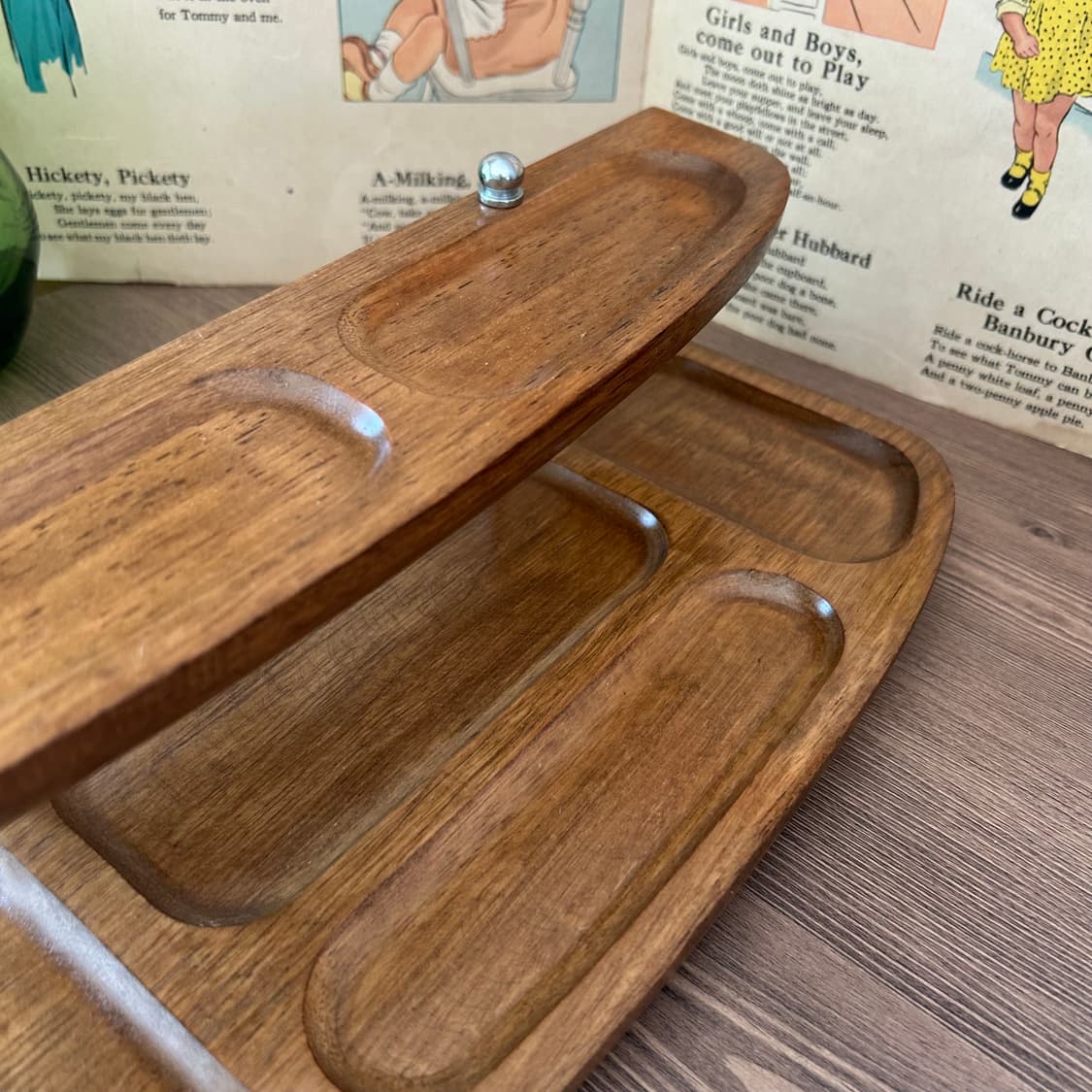 미국 빈티지 데스크 2단 오거나이저 상품이미지6