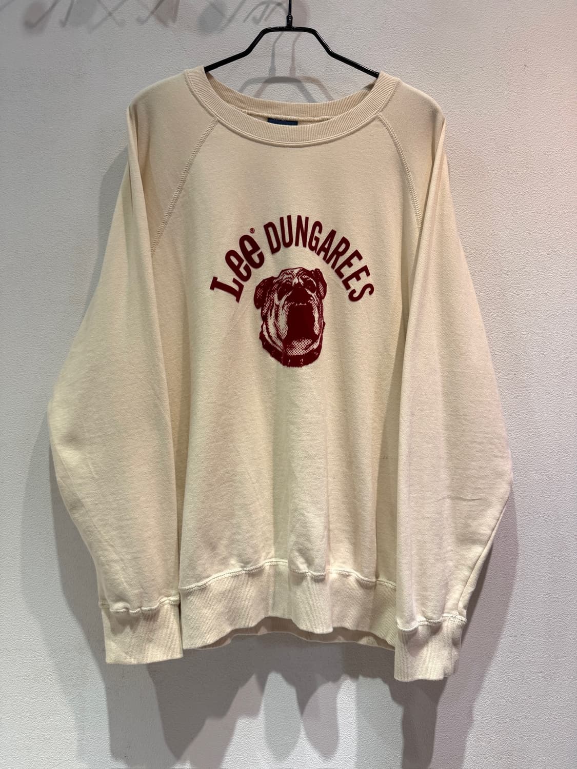 Lee DUNGAREES 크림 스웻셔츠 상품이미지1