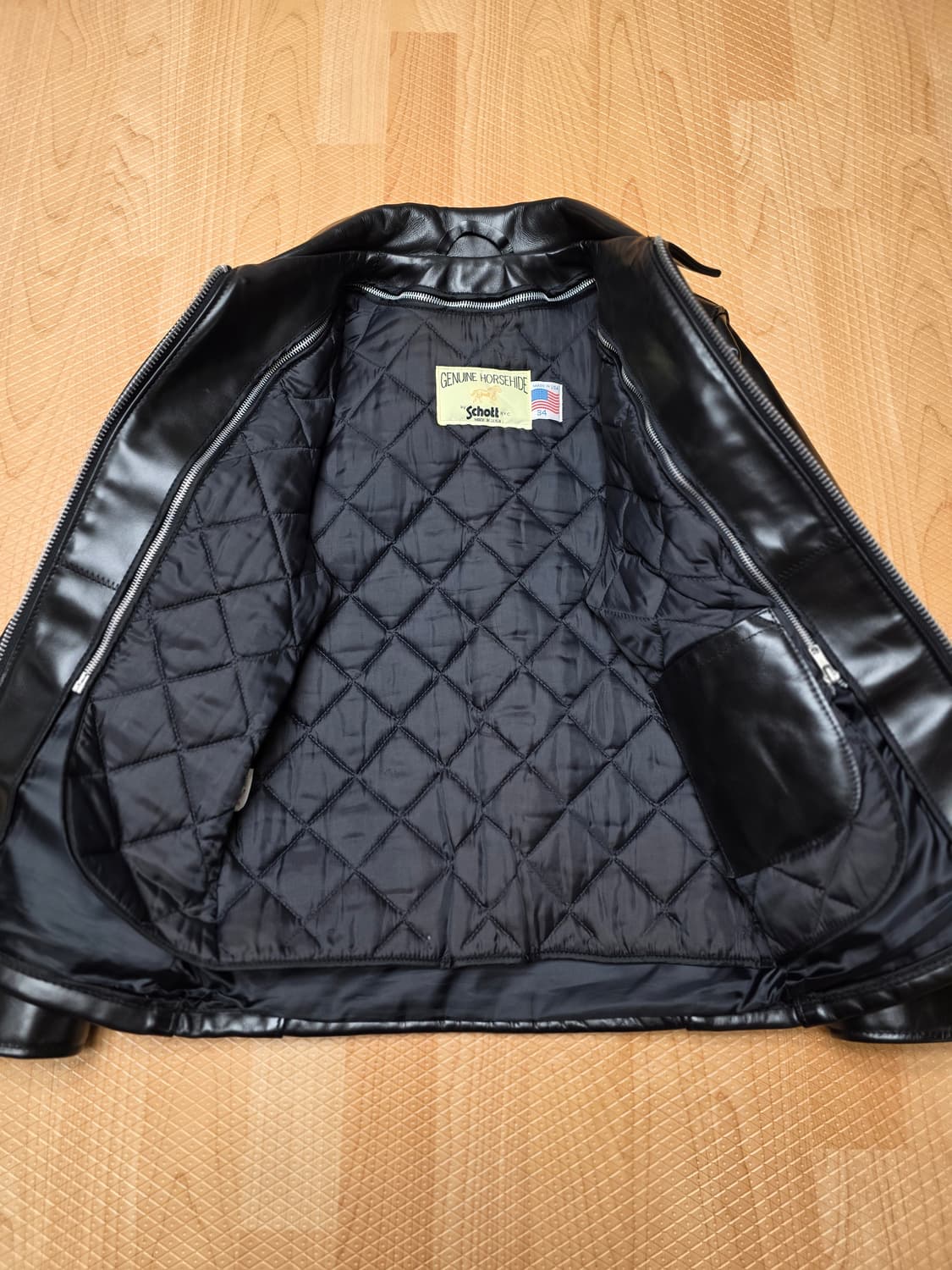 Schott NYC  말가죽 자켓 상품이미지4