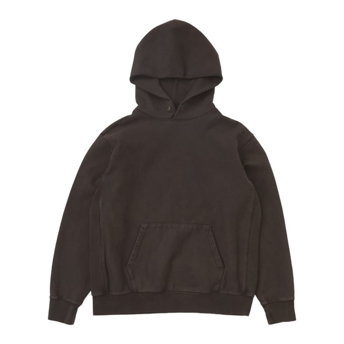 3) 카키스 khakis overdyed hoodie brown 상품이미지1