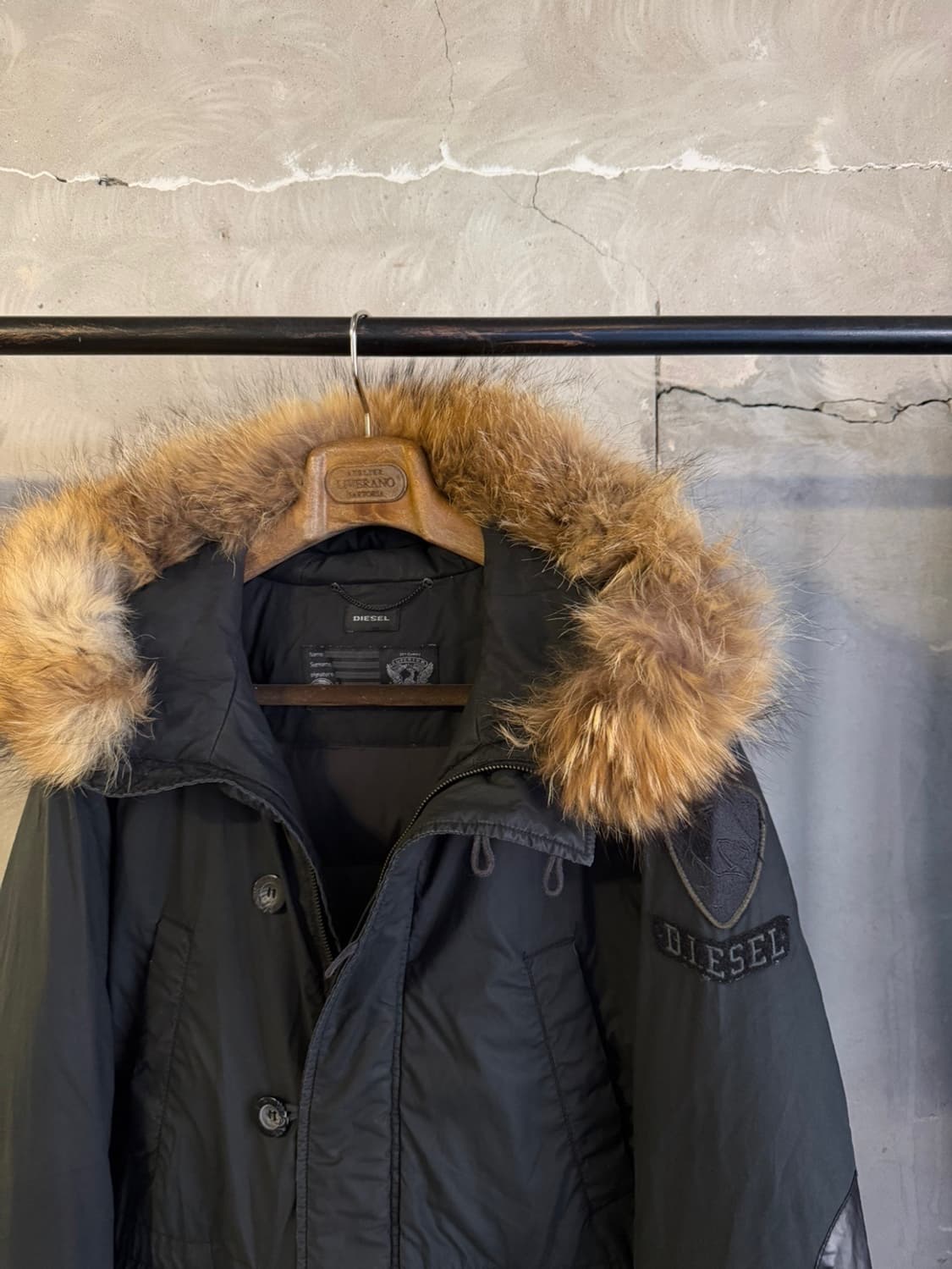 디젤 다운 패딩 코트 100 상품이미지3